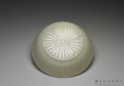 图片[3]-Jade floral-shaped bowl with four petals decoration, Mughal Empire-China Archive